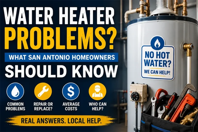 Water Heater Problems in San Antonio: 2026 Cost Guide