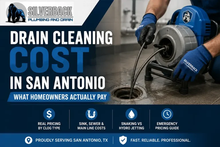 Drain Cleaning Cost in San Antonio