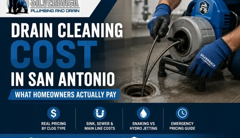 What San Antonio Homeowners Actually Pay for Drain Cleaning