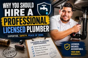 Why You Should Hire a Licensed Plumber in Texas