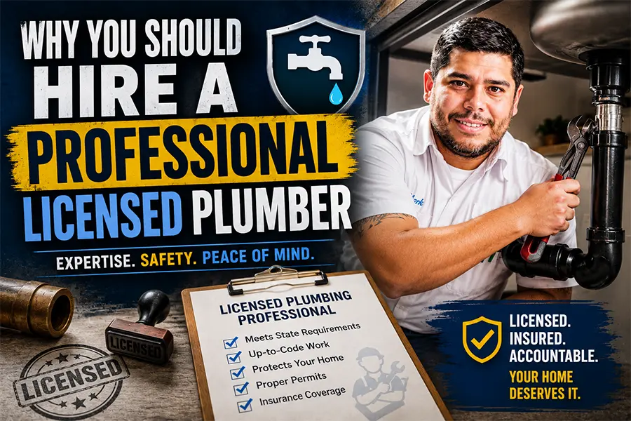 Why You Should Hire a Licensed Plumber in Texas