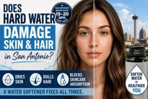 Does Hard Water Damage Skin and Hair in San Antonio?
