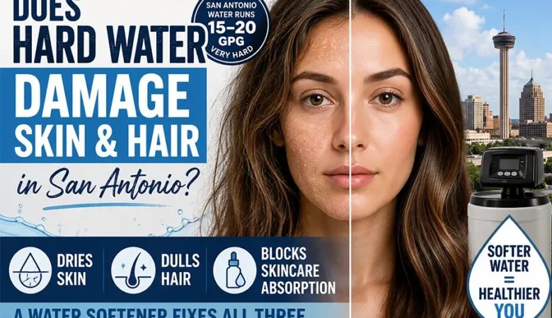 Does San Antonio Hard Water Damage Your Skin and Hair?