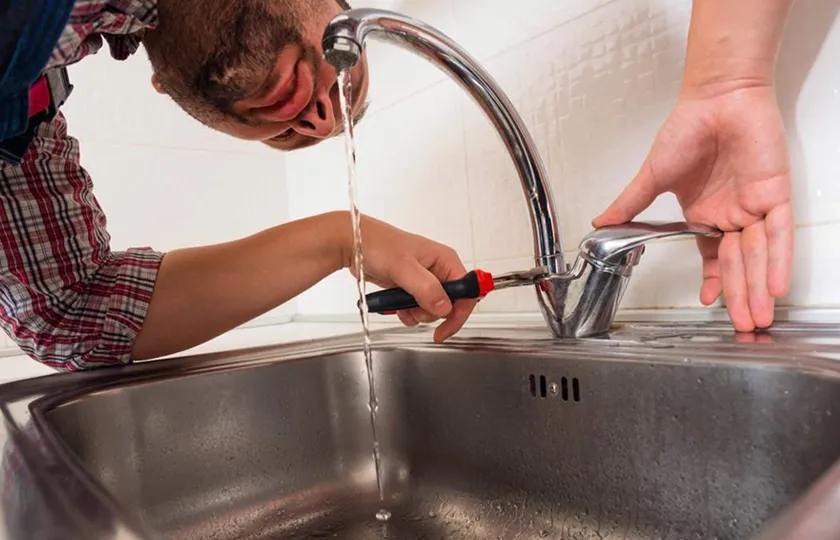 Licensed plumbing repair at a Schertz, TX residential property