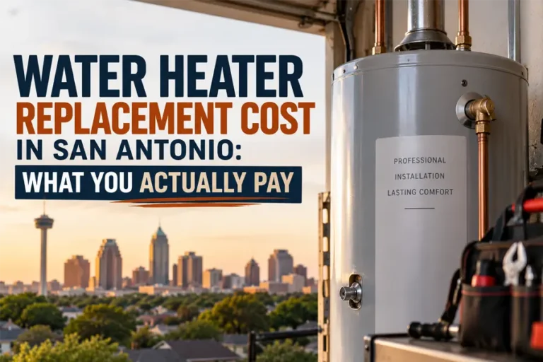Water Heater Replacement Cost in San Antonio: What You Actually Pay