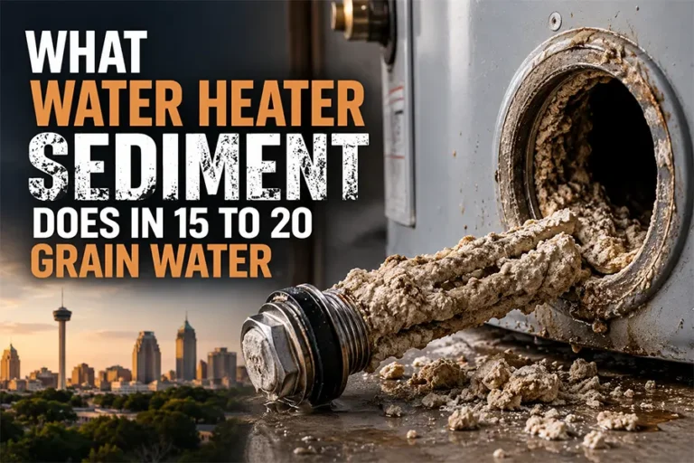 What Water Heater Sediment Does in 15 to 20 Grain Water