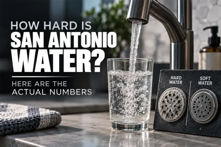 How Hard Is San Antonio Water? Here Are the Actual Numbers