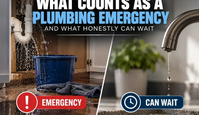 What Counts as a Plumbing Emergency and What Honestly Can Wait