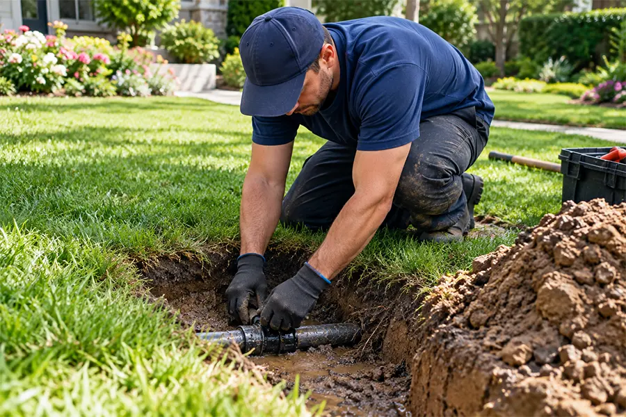 Yard Leak Detection and Repair - San Antonio